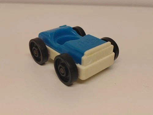 Vintage Fisher Price Little People Blue Car