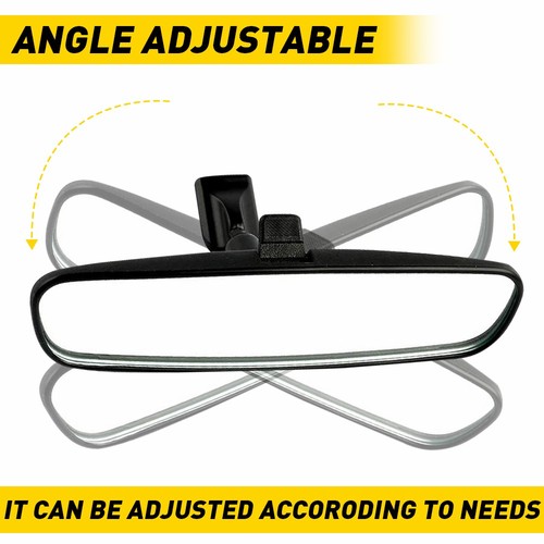 US Rear View Mirror Day Night For Honda Civic Accord 2003-2012 76400-SDA-A03 EAH - Picture 5 of 13