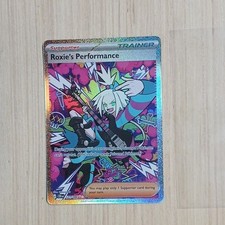 Pokémon TCG Roxie's Performance 121/236 Cosmic Eclipse Secret Rare Holo ENG