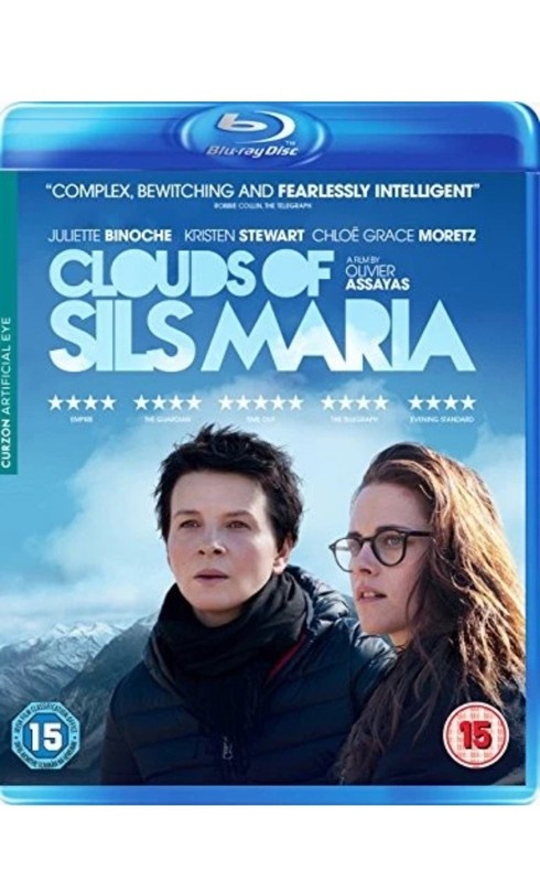 CLOUDS OF SILS MARIA Juliette Binoche Movie BLU-RAY REGION 2 UK Used Complete