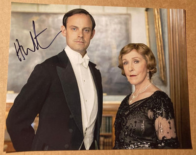 Harry Hadden-Paton Downton Abbey original authentisch signiert 10x8 Foto Echtheitszertifikat CAv