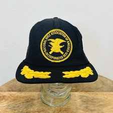 NRA Mesh Snapback Trucker Hat Cap USA One Size Foam Scrambled Eggs Patch