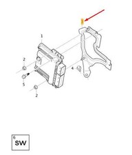 VOLVO XC40 Fuel Supply System Control Unit Bracket 32253223 NEW