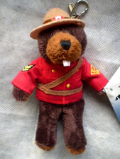 RCMP GRC Canadian Mounty Police BIBER Schlüsselanhänger Kanada ca. 15 cm / Neu