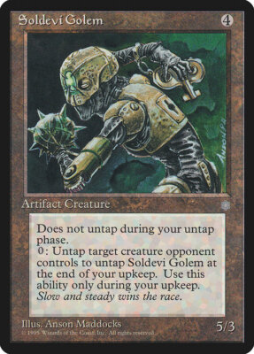1x Soldevi Golem - LP - Ice Age - SPARROW MAGIC mtg