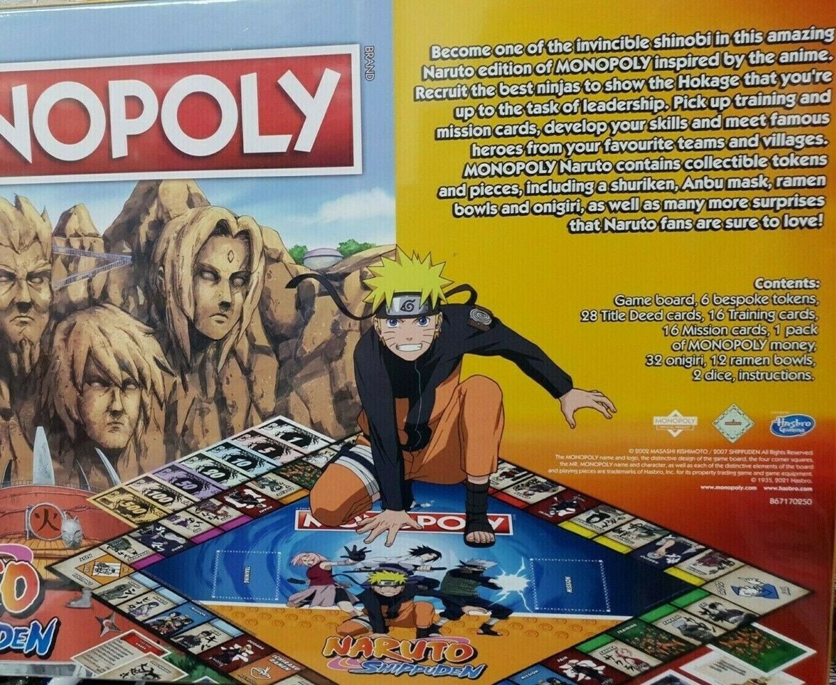 Monopoly Naruto Shippuden Board Game | eBay