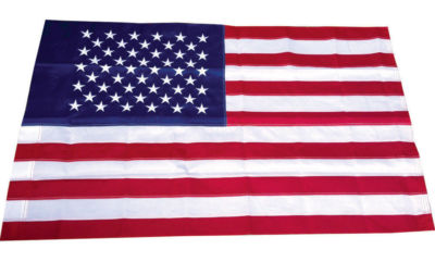 USA Flagge 3x5 Fuß – Nylon, Pole Sleeve, Doppelt Genäht, Lichtbeständig, Made In USA