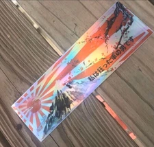 Holographic Fuji I’m crazy car guy slap sticker