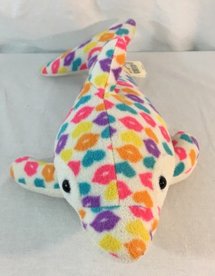 rainbow dolphin stuffed animal