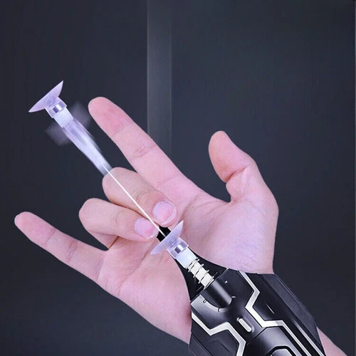 For Children Spider Man Launcher Glove Cosplay Spider String Web Shooter Toys - Picture 3 of 9