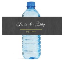 100 Modern Wedding Water Bottle Labels Engagement Party Briday Shower