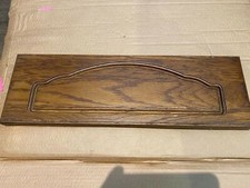 DARK OAK CURVED ARCH  KITCHEN  MFI  DRAWER / DRAW  FRONT 497 X 160 STOCK DF172