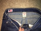 Woman’s True Religion Low Rise Jeans ~ Size 24 ~ Pre-owned ~ Decorative Buttons — photo 3