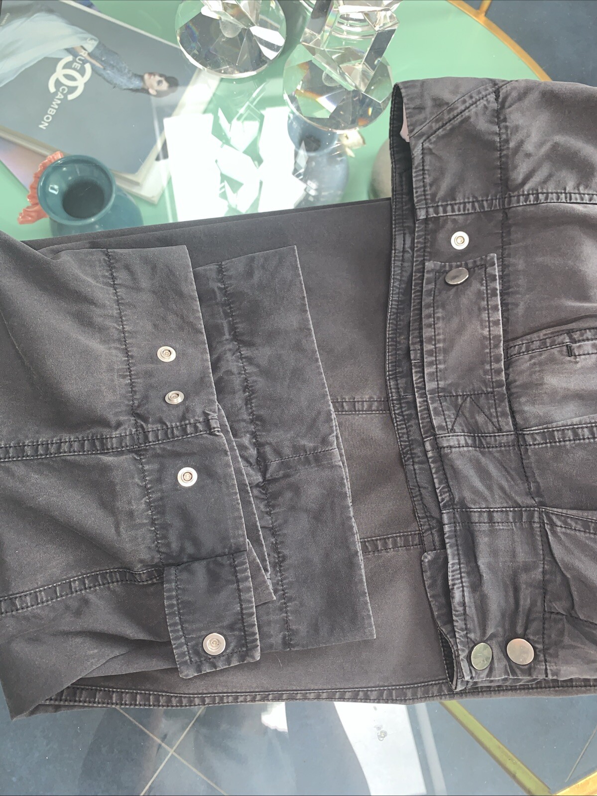 BOTTEGA VENETA Pleated cotton-blend wide-leg pants Size 38  $1200 thumbnail 20