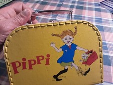 BORSETTA VINTAGE X LA MERENDA PIPPI CALZELUNGHE ASTRID LINDGREN IN OTTIMO STATO