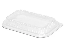 Handi-Foil Clear Plastic Dome Lid for 1 lb. Aluminum Foil Loaf Pan #317DL