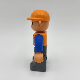 LEGO Duplo Dump Truck and Tracked Excavator 10812 Complete set Retired Road Sign