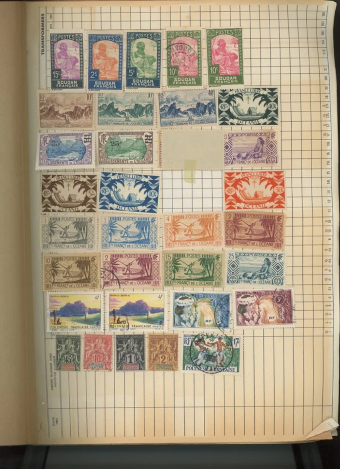 France territories  stamps   191 USED see condition   (br - Image 3 of 4