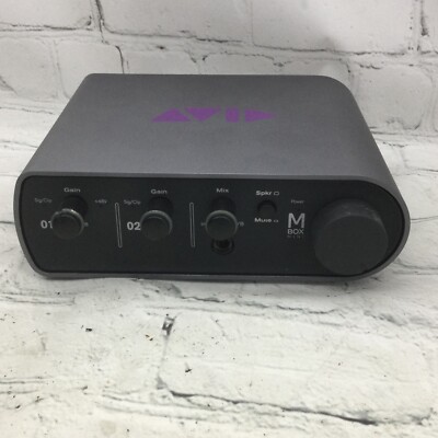 3rd Gen Avid Pro Tools Mbox Mini Ultra Compact 2x2 Audio
