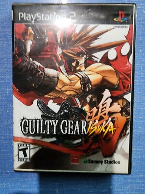 Guilty Gear Isuka (Sony PlayStation 2, 2004) DISC ONLY Photocopied Cover
