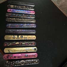48 NEW YEAR s Slap Bracelets Wristbands 12 Designs 4 Of Each Designs