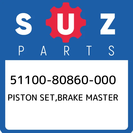51100-80860-000 Suzuki Piston set,brake master 5110080860000, New 