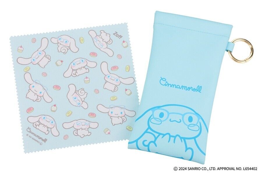 Sanrio x Zoff Glasses Frames Cinnamoroll Model ZA241056-12A1 Sanrio x Zoff Glasses Frames Cinnamoroll Model ZA241056-12A1