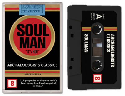 Soulman Archaeologists Classics 8 Cassette Tape Funk Soul Jazz Phill Most Chill