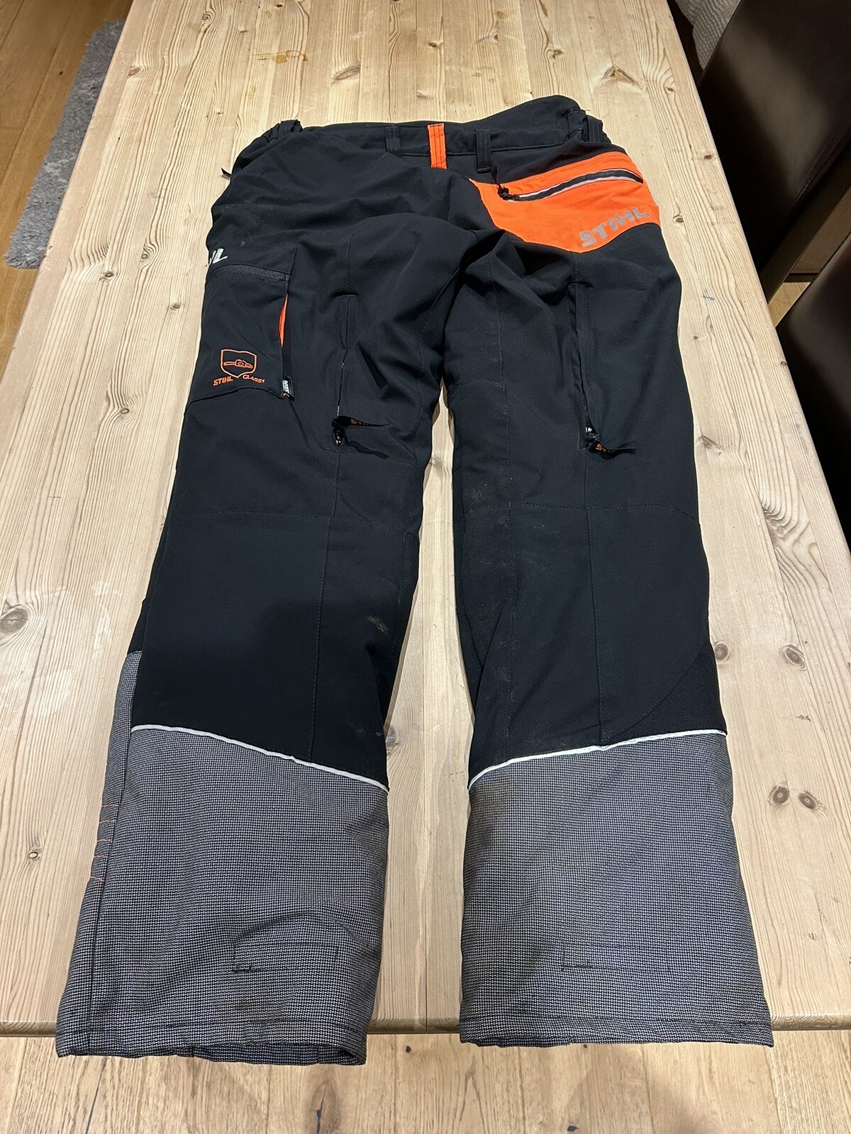 Stihl Advance XFlex chainsaw trousers (Type C, Class 1) Size LARGE eBay