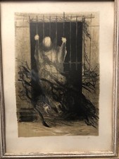 Pietro ANNIGONI, Litografia Su Carta cm. 29x40 E Poi L’acqua Calò Firenze