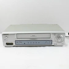 Philips Magnavox MVR430MG21 4-Head VHS Video Cassette Recorder No Remote