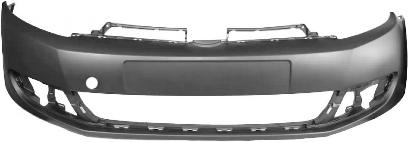 Pare-choc avant Golf 6 Variant 2009-2014 pour réparer une carrosserie cassée après choc