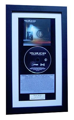 YOU ME AT SIX Night People CLASSIC CD Album TOP QUALITY FRAMED+FAST GLOBAL SHIP