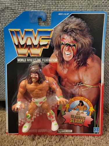 WWF Hasbro Series 2 Ultimate Warrior MOC WWE...