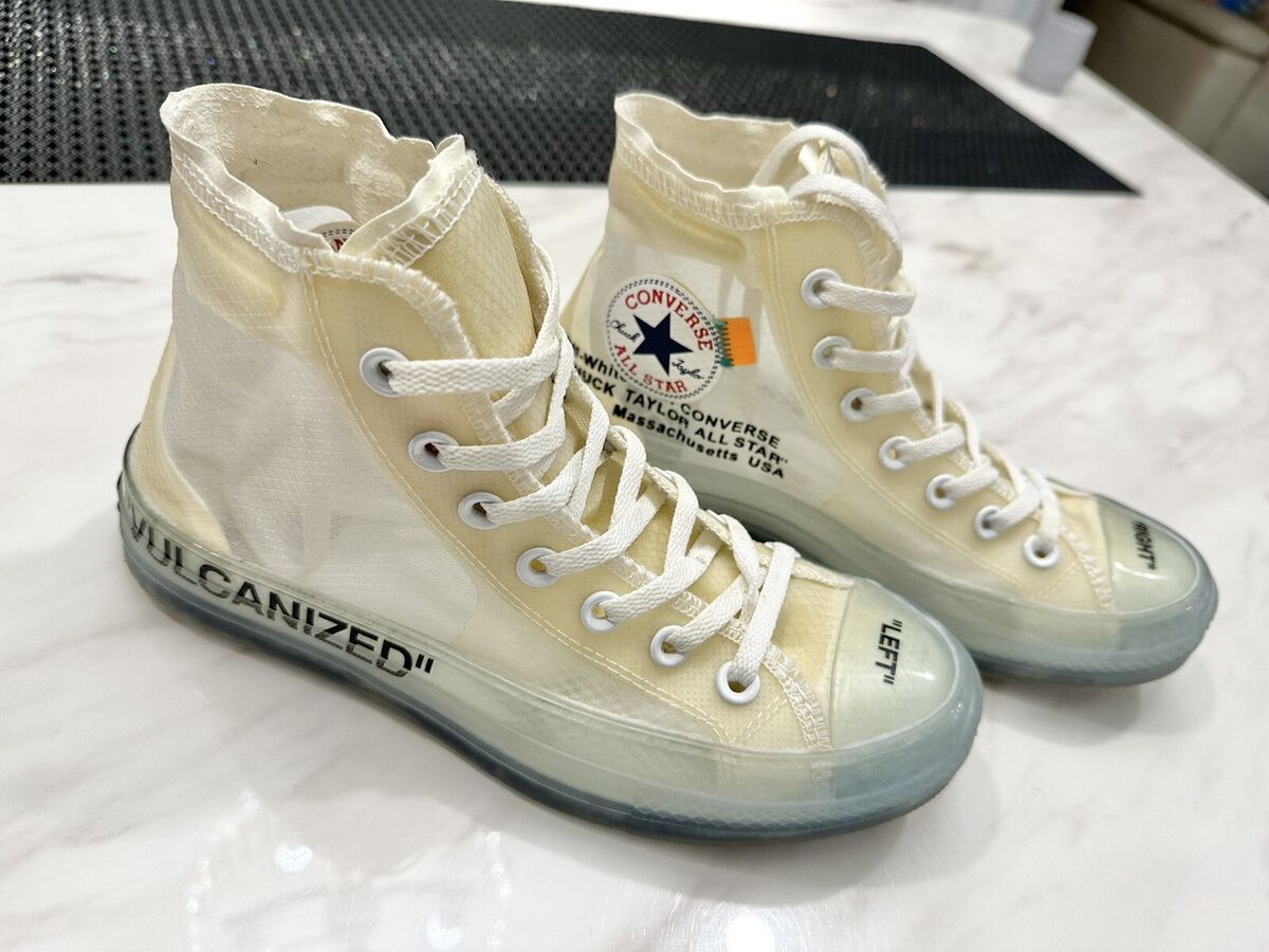 OFF WHITE x CONVERSE CHUCK TAYLOR VULCANIZED Hi “The Ten” | eBay OFF WHITE x CONVERSE CHUCK TAYLOR VULCANIZED Hi “The Ten” | eBay