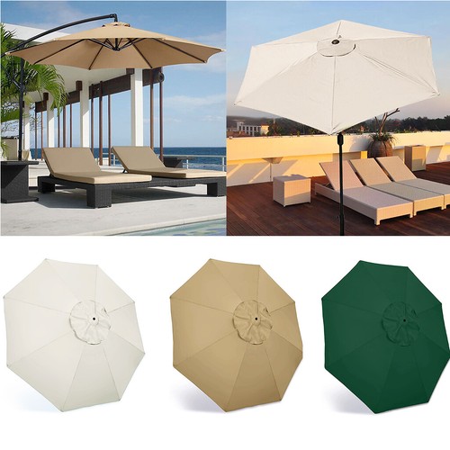 Umbrella Replacement Canopy Outdoor Parasol for 6/8 Ribs Umbrella Canopy Cover - Picture 1 of 50