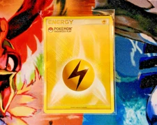 Lightning Energy •  Crosshatch Holo Pokémon Organized Play Promo • 2009