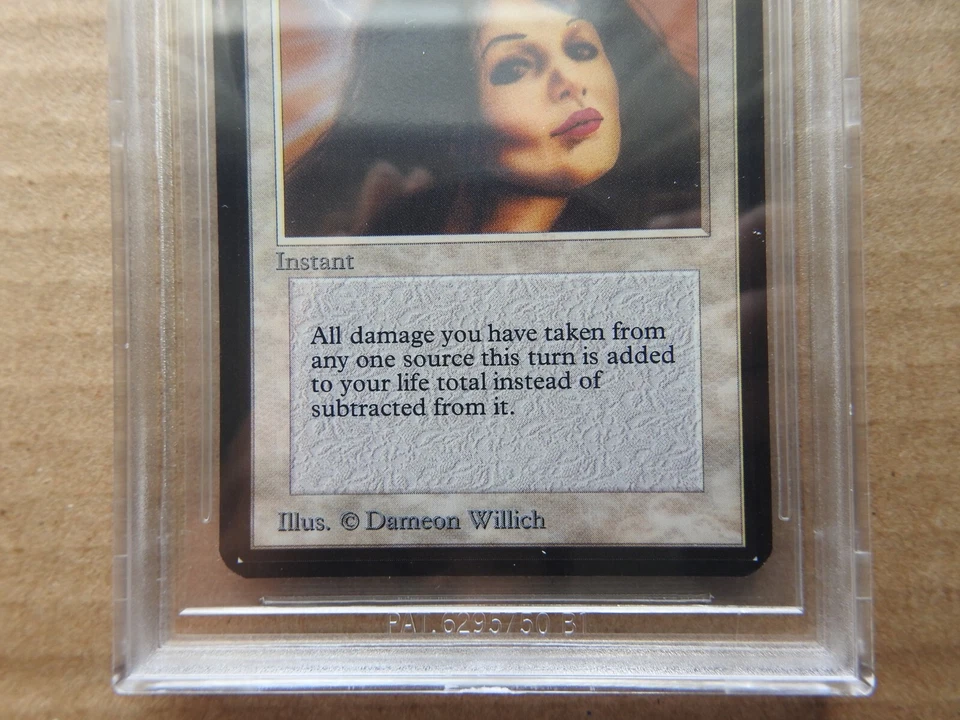 Reverse Damage BGS 7.5 NM+ [Limited Edition Alpha] Mtg Magic Free Priority Mail! - Image 3 of 4