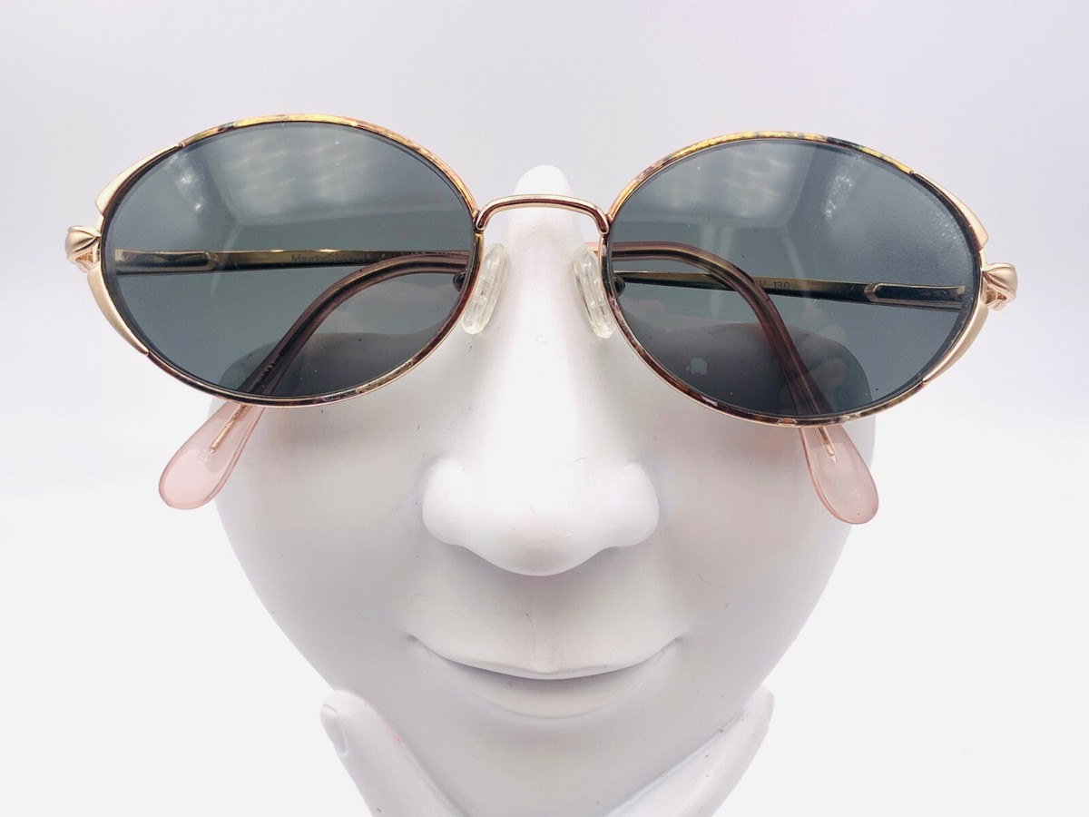 VTG Maurice St. Michel sunglasses Vintage Maurice St Michel 0918 Beige Oval Sunglasses France  main image 4