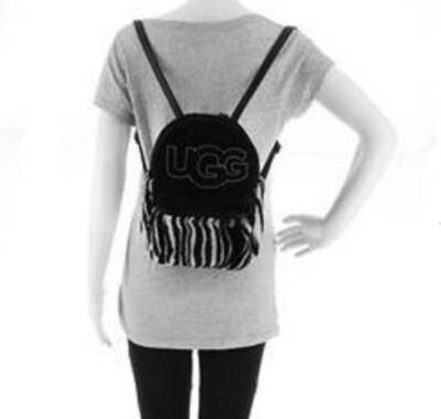 UGG Dannie II Mini Sheepskin Zebra Backback | eBay