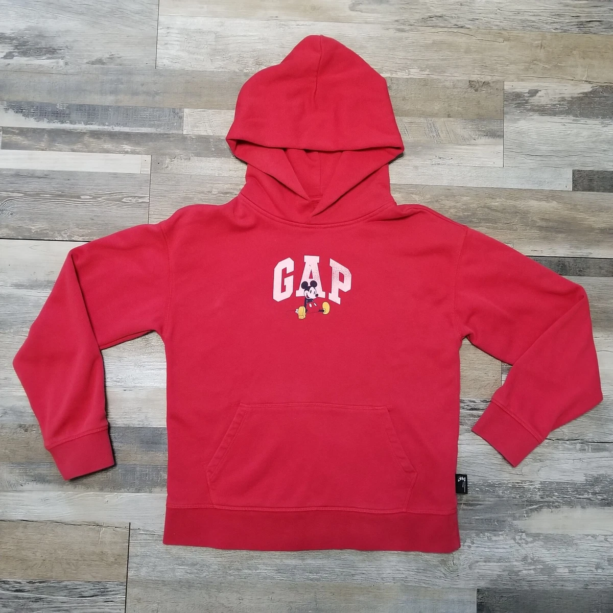 Louis Mickey Red Hoodie