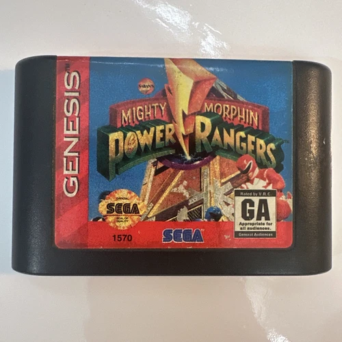 Mighty Morphin Power Rangers (Sega Genesis, 1994) Tested