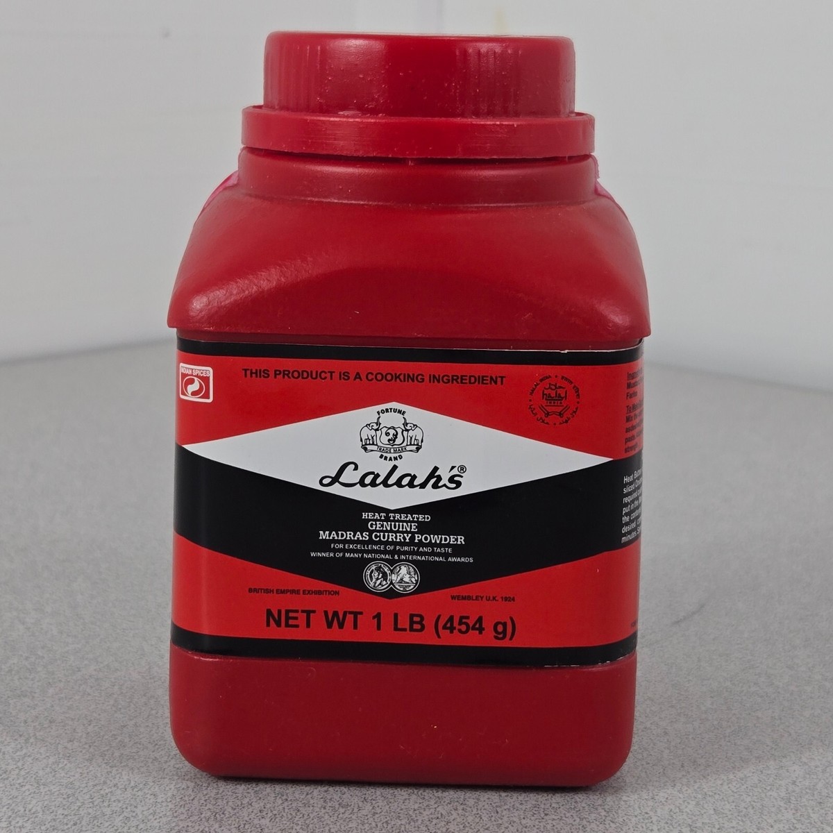 Lalah’s Curry Powder Lb Heat Treated Genuine Madras Curry Powder