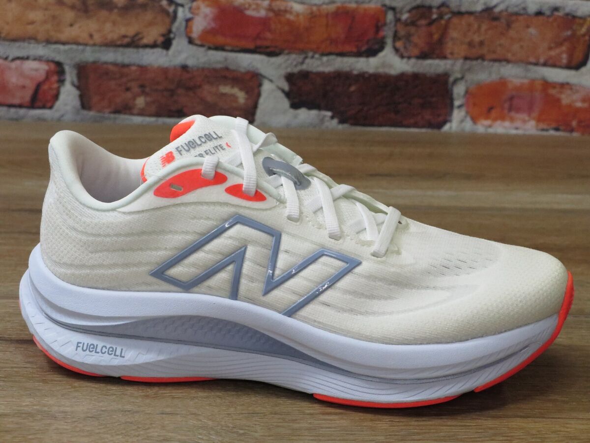 Women's New Balance Fuel Cell Walker Elite White/Orange Women's New Balance Fuel Cell Walker Elite White/Orange