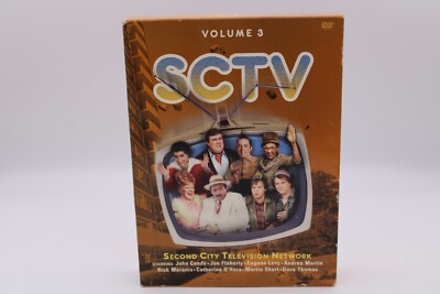 Sctv: Volume 3 DVD Second City Box Set Comedy John Candy Rick Moranis