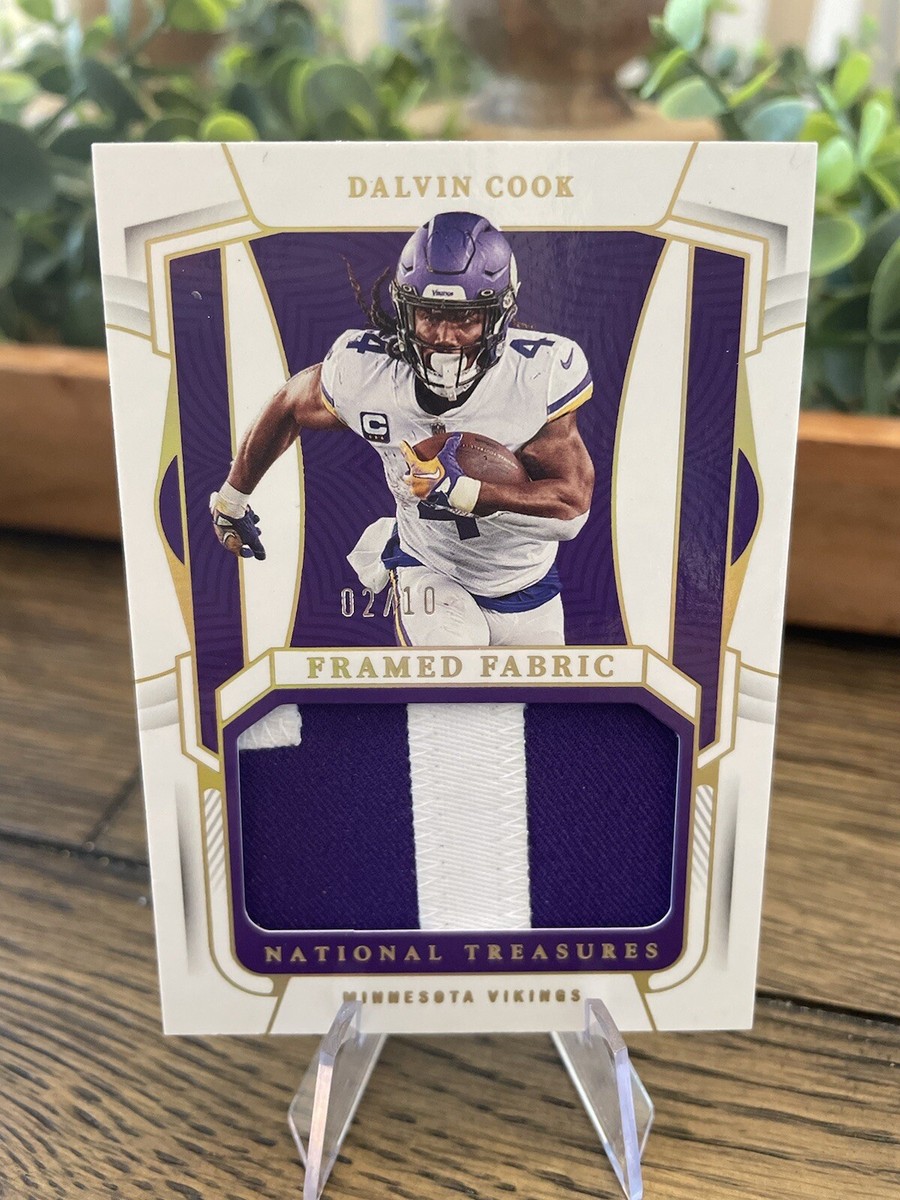 2022 Panini National Treasures Minnesota Vikings Legend Dalvin