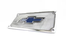 1954 1955 1956 1957 1958 1959 CHEVY TRUCK STEP PLATES W/BOWTIE PAIR #C-16400-AS 