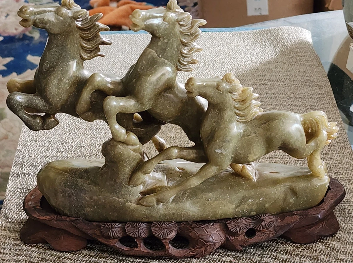 马古董原版1850-1899 年前中国风雕像、雕像| eBay