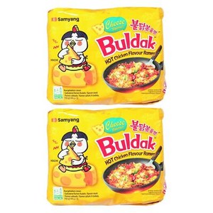 Samyang Ramen Buldak Carbonara (2x650g) – Scharf & Cremige Koreanische Instant-Nudeln