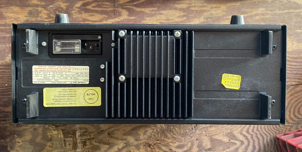 Wavetek Model 166 50mhz Pulse Function Generator Tested Good Wavetek Model 166 50mhz Pulse Function Generator Tested Good